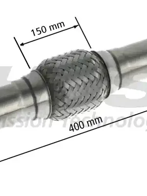 Akční Nabídka Flexibilní trubka, výfukový systém HJS 83008563